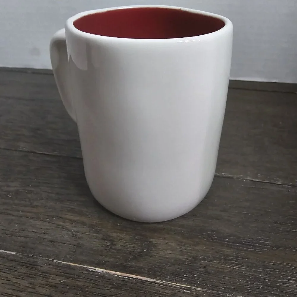 NWT Rae Dunn Artisan Ever After Valentine's Day Coffee Mug 2021 Magenta